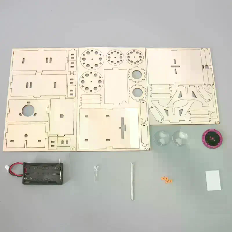 1 Set Wooden DIY Film Projecto - Kids Education Film ulasan dan harga