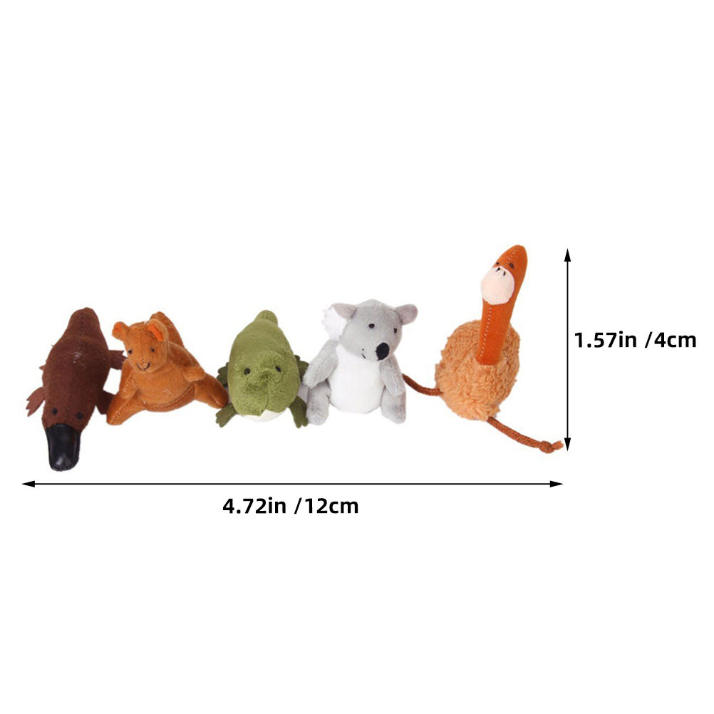 5Pcs Australia Animal Finger P - Kids Education In Australia ulasan dan harga