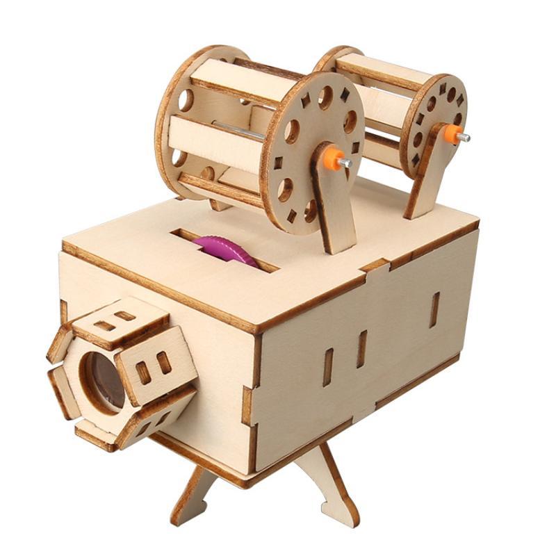 1 Set Wooden Film Projector DI - Kids Education Film ulasan dan harga