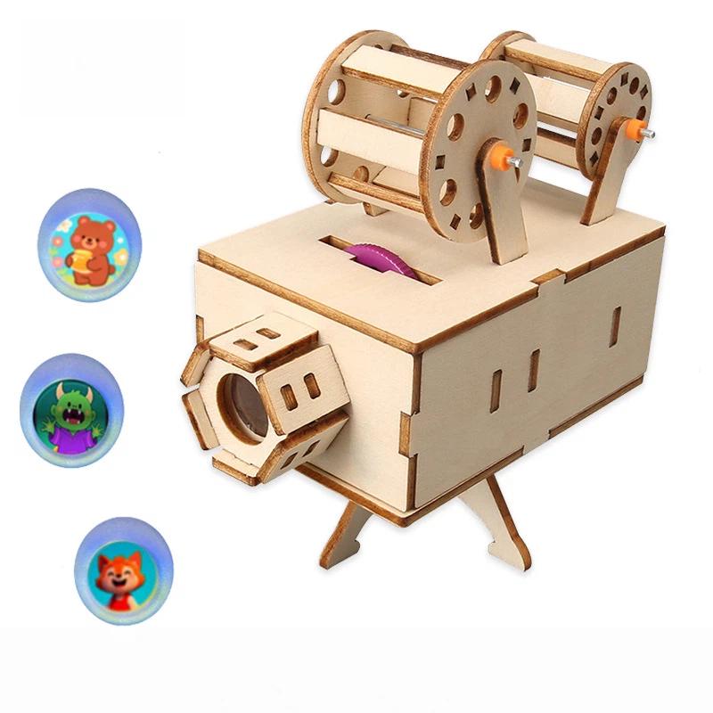 1 Set Wooden Film Projector DI - Kids Education Film ulasan dan harga