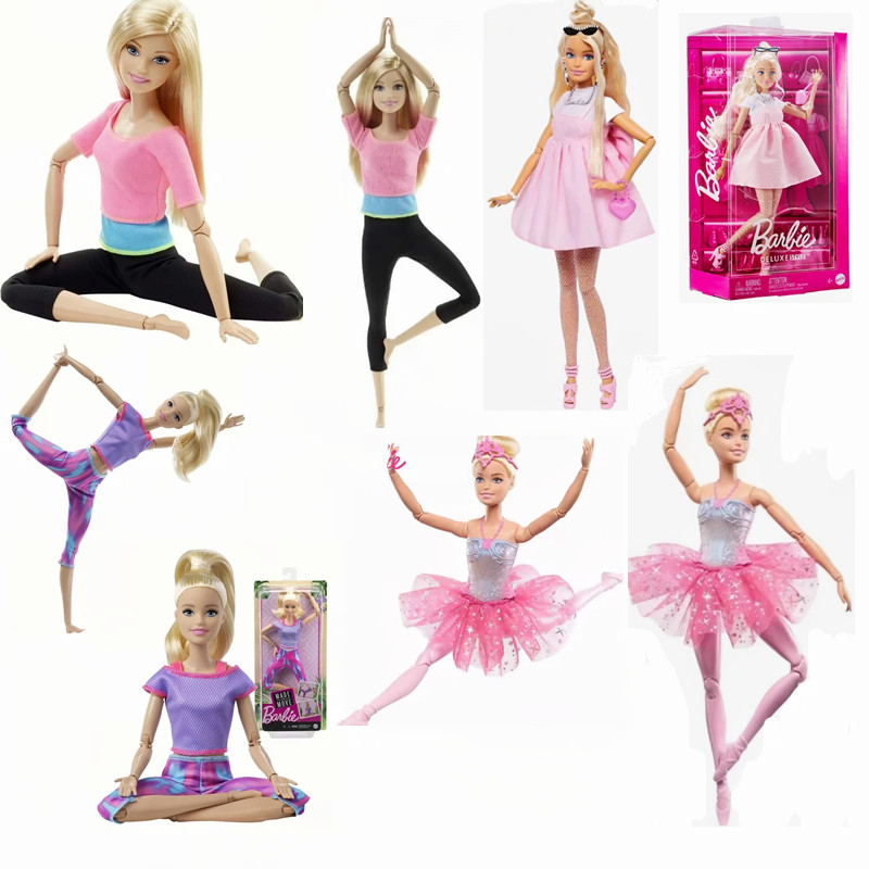 Authentic Barbie Doll Yoga Pos - Kids Yoga Education ulasan dan harga
