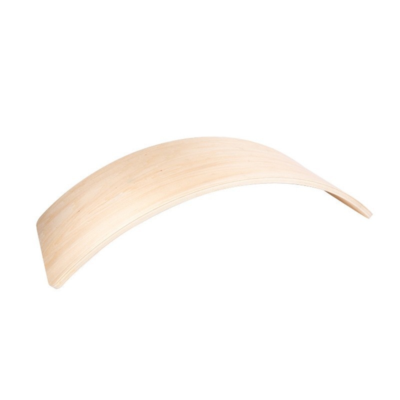 Wooden Wobble Balance Board Cu - Kids Yoga Education ulasan dan harga
