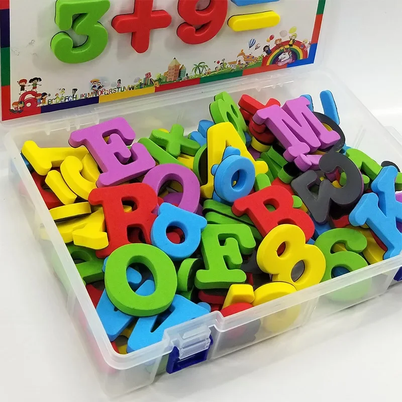 Magnetic Letters Numbers Alpha - Magnetic Letter Board ulasan dan harga