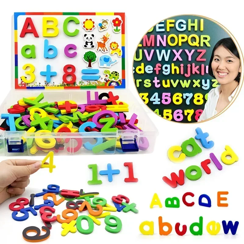 NEW  EVA Foam Magnetic Alphabe - Magnetic Letter Board ulasan dan harga