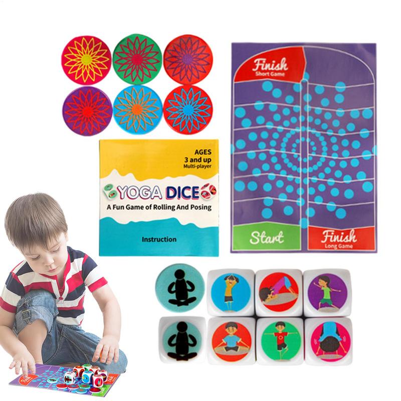 Exercise Dice For Workouts Fun - Kids Yoga Education ulasan dan harga