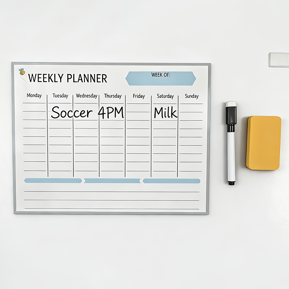 magnetic weekly planner board, - Magnetic Letter Board ulasan dan harga