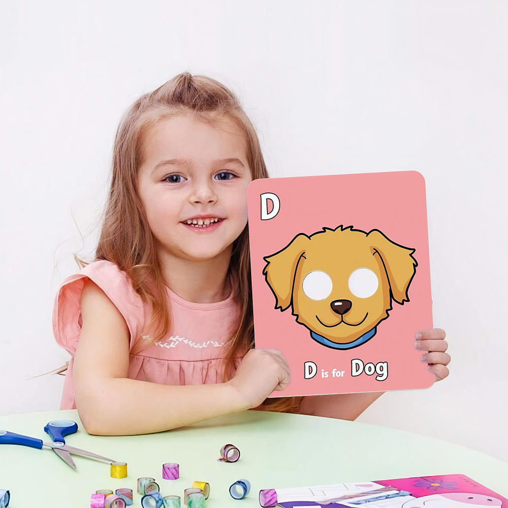 26 PCs Alphabet Flash Cards wi - Kids Education Card ulasan dan harga