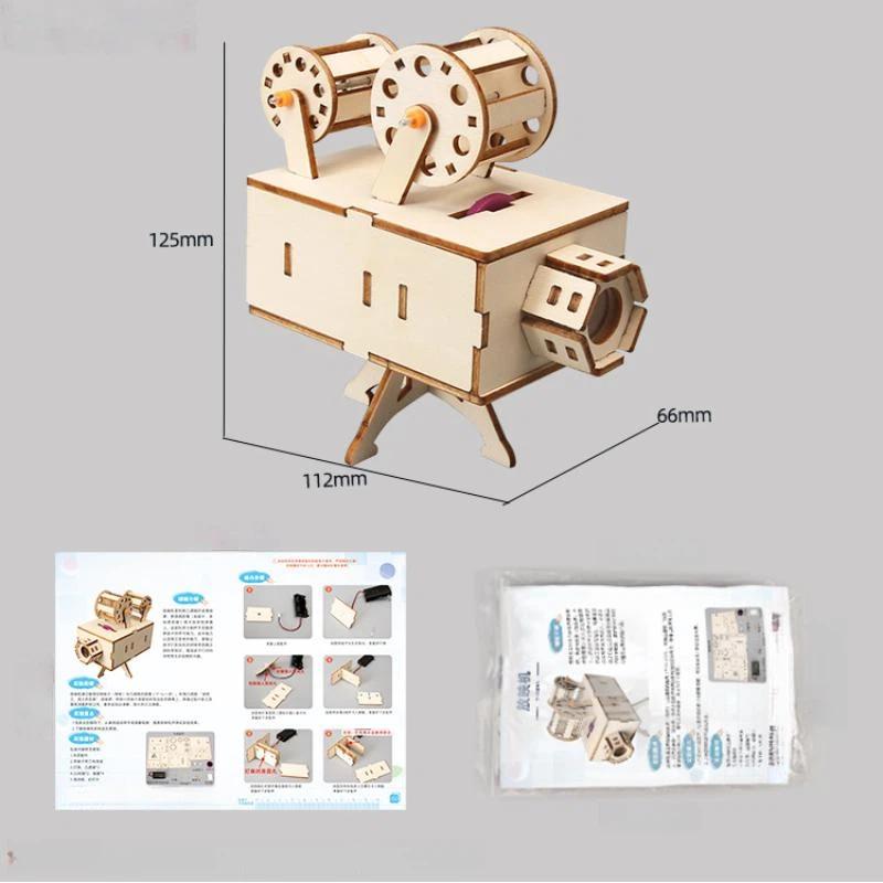 【BS】1 Set Wooden Film Projecto - Kids Education Film ulasan dan harga