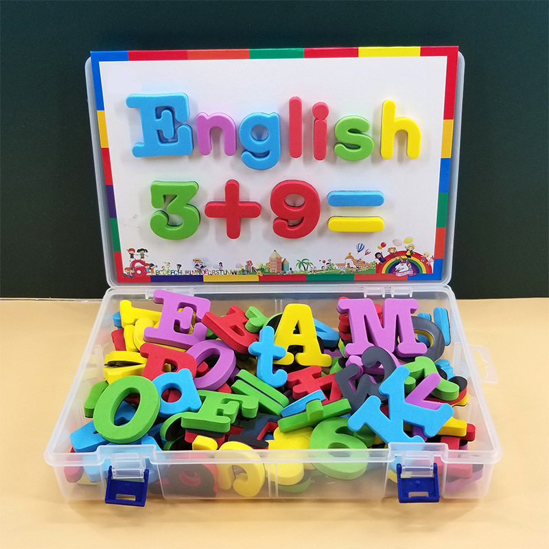 Magnetic Letters Numbers Alpha - Magnetic Letter Board ulasan dan harga