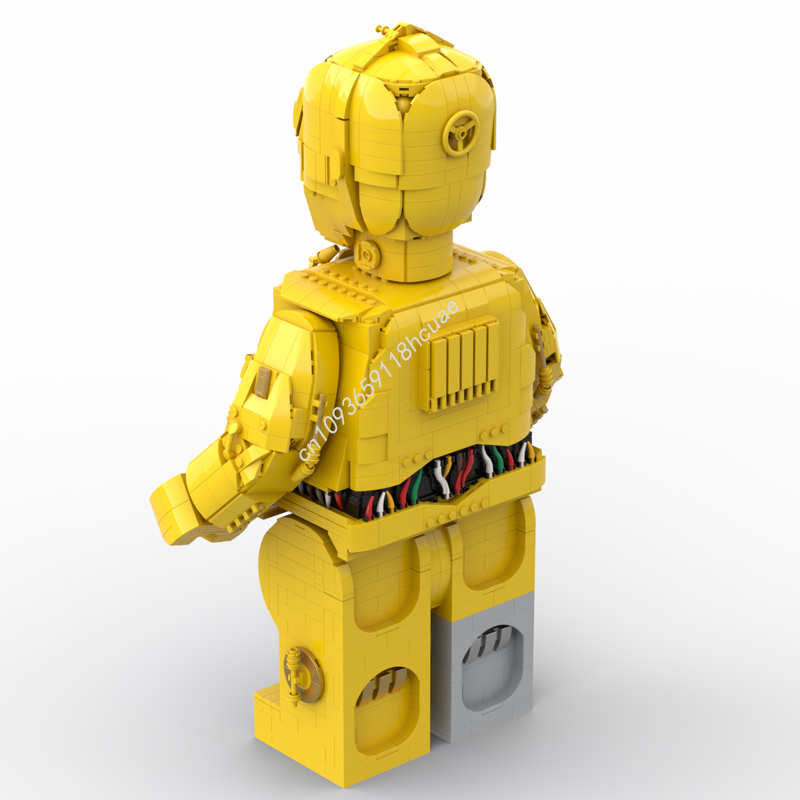2545PCS MOC Star Battle C-3PO  - Kids Education Film ulasan dan harga