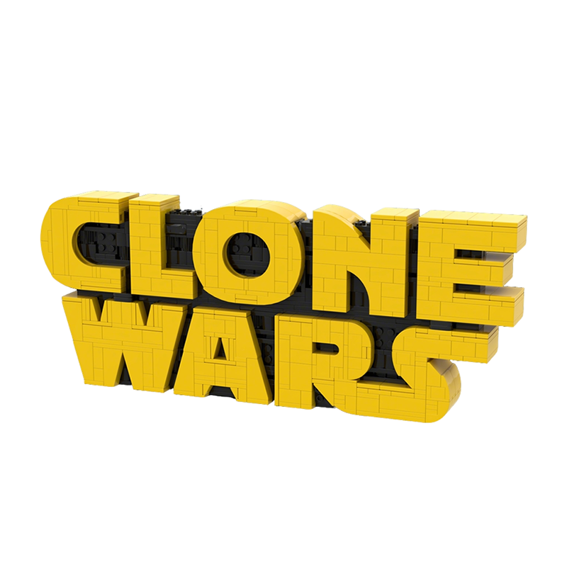 742pcs MOC Clone Wars Logo Sta - Kids Education Logo ulasan dan harga