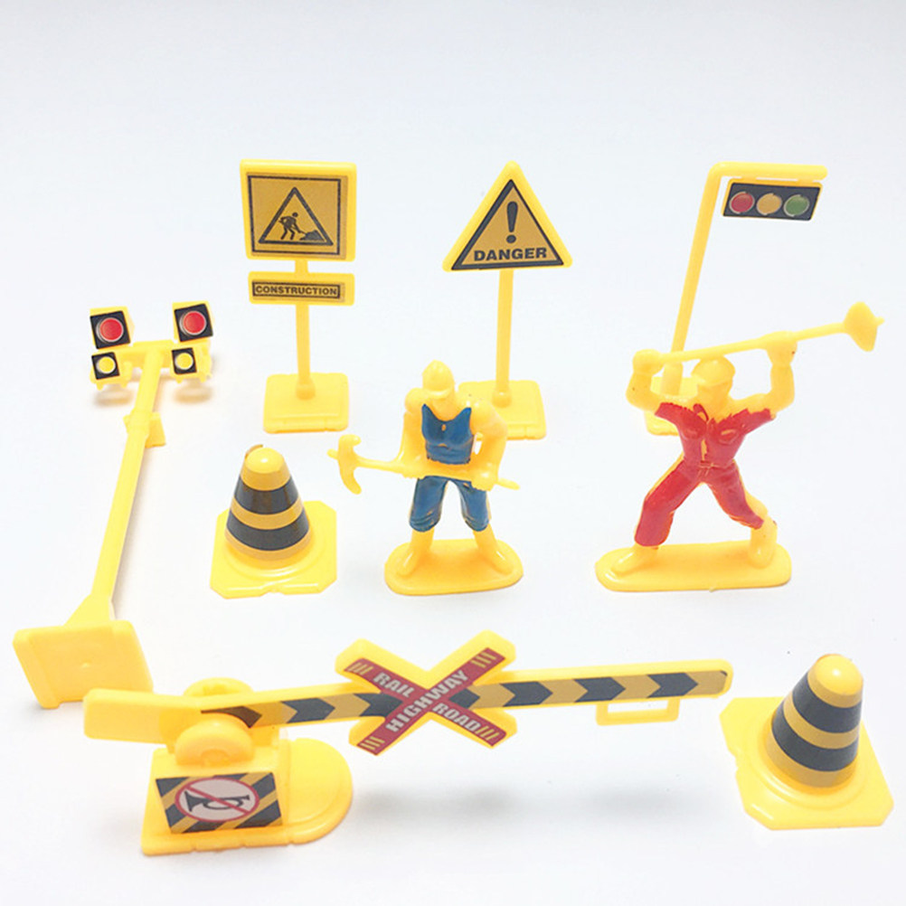 63Pcs Traffic Signs Learning K - Kids Education Logo ulasan dan harga