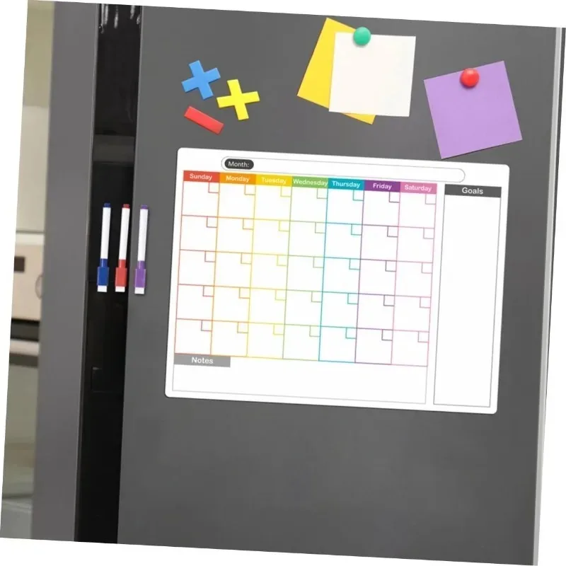 Fridge Magnetic Calendar Board - Magnetic Letter Board ulasan dan harga