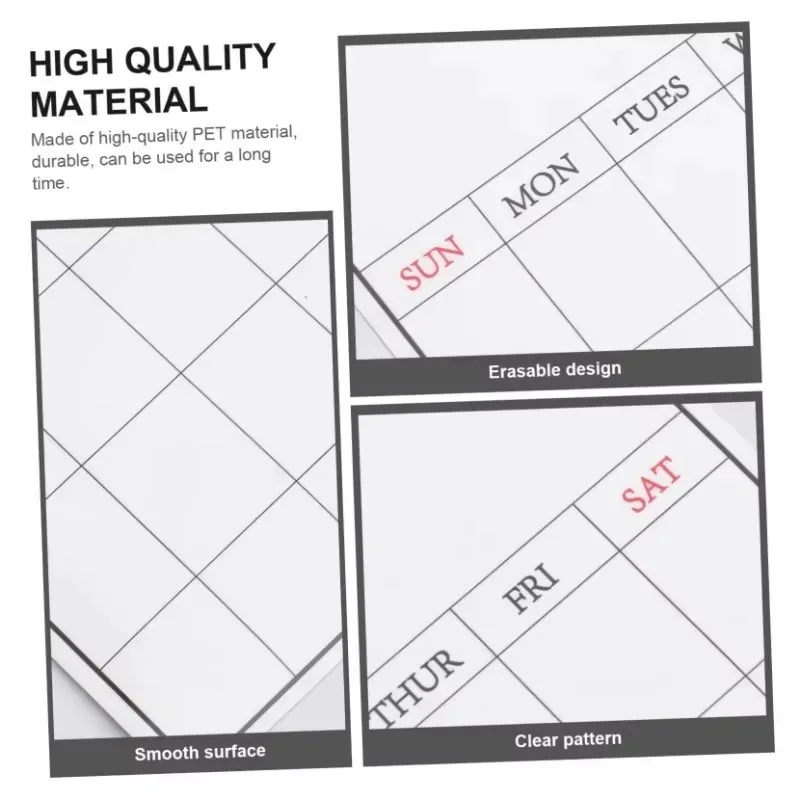 Fridge Magnetic Calendar Board - Magnetic Letter Board ulasan dan harga