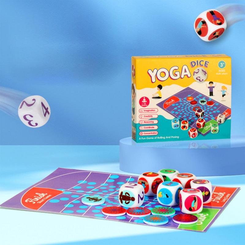 Exercise Dice For Kids Fun Kid - Kids Yoga Education ulasan dan harga