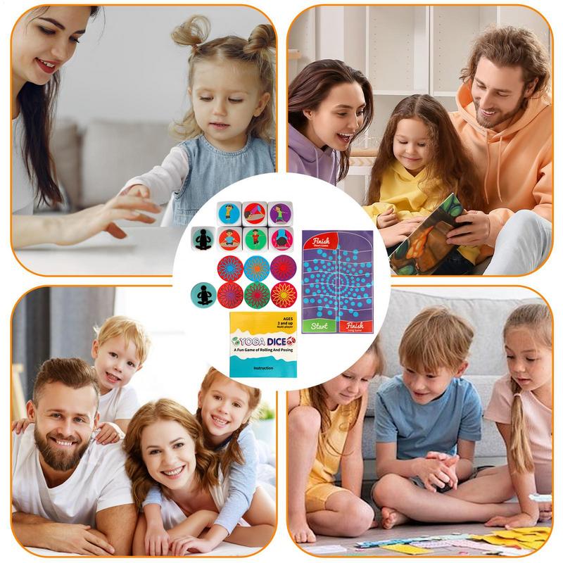 Exercise Dice For Kids Fun Kid - Kids Yoga Education ulasan dan harga