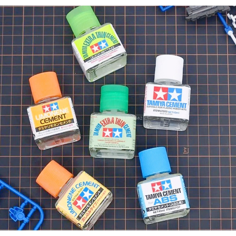 40ml Model Glue 87003/87038/87 - Tamiya Model Paint Set ulasan dan harga