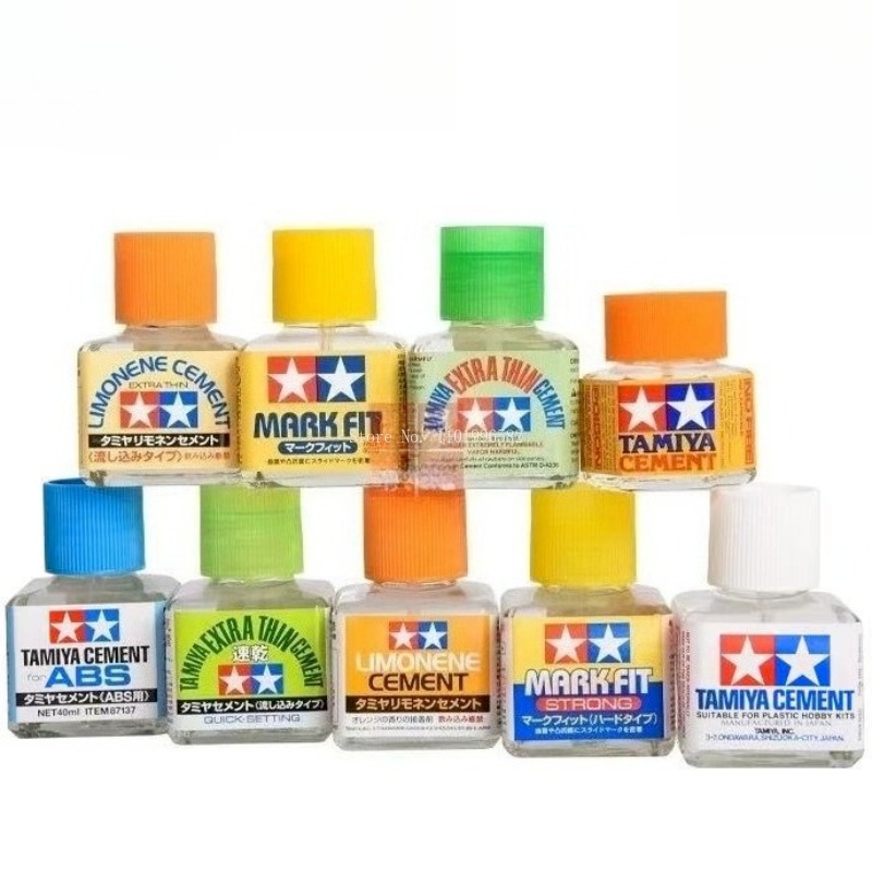 40ml Model Glue 87003/87038/87 - Tamiya Model Paint Set ulasan dan harga
