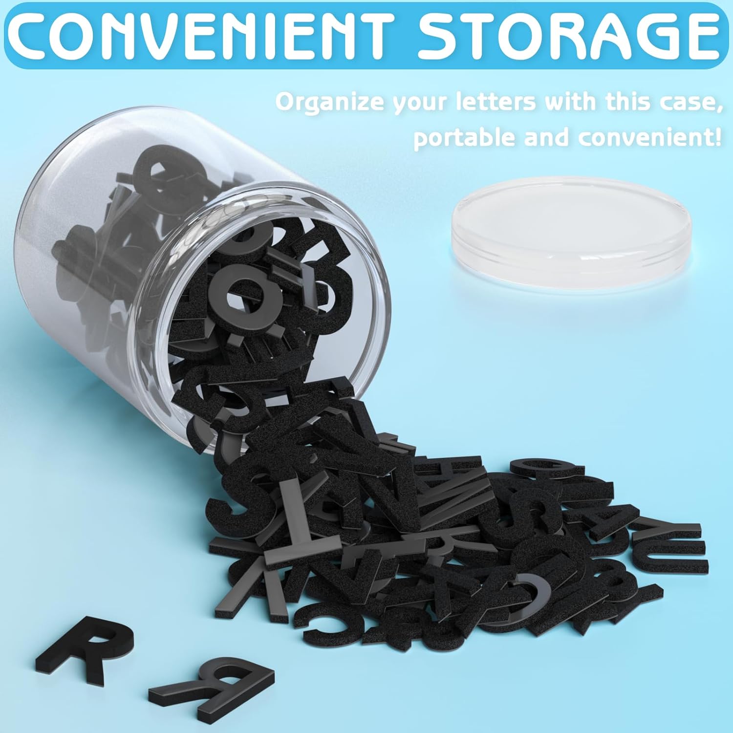 160pcs Decorative Magnetic EVA - Magnetic Letter Board ulasan dan harga