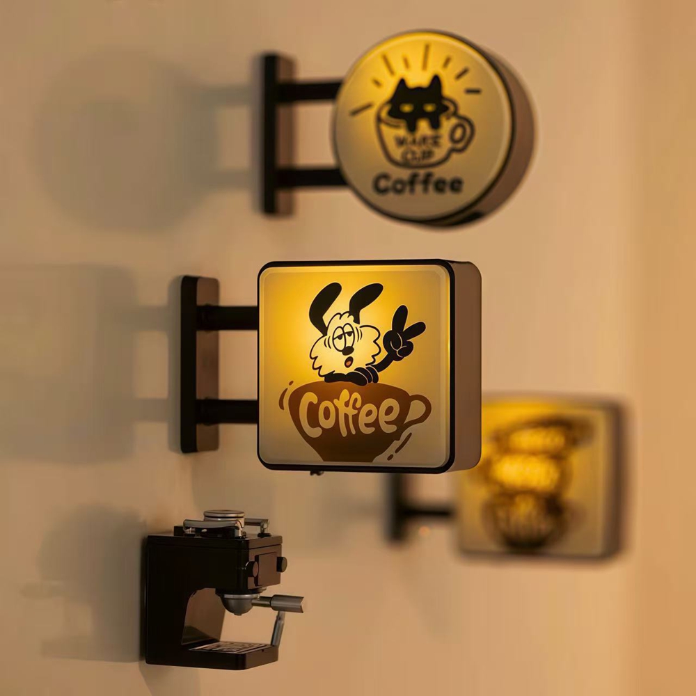 American Coffee Shop Illuminat - Magnetic Letter Board ulasan dan harga