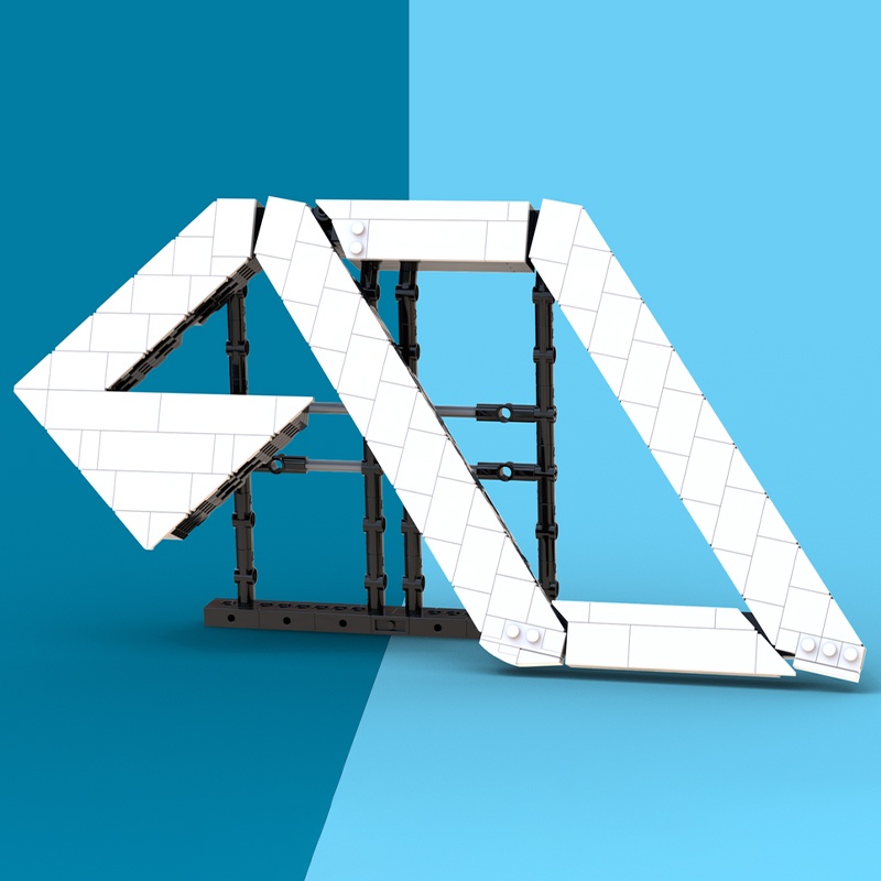 404pcs MOC Anjunabeats Anjunad - Kids Education Logo ulasan dan harga