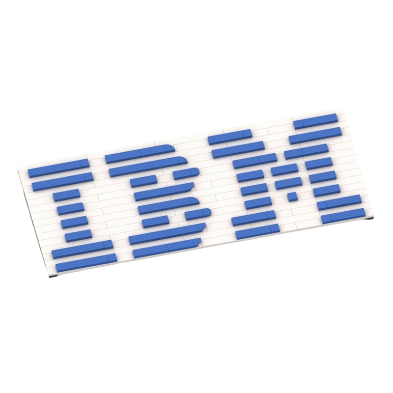 206pcs MOC Logo IBM Classic Mo - Kids Education Logo ulasan dan harga