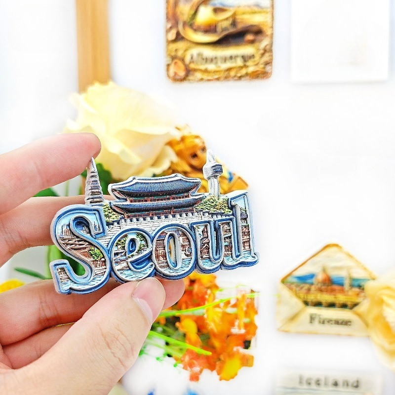 Seoul Gyeongbokgung & Namsan T - Magnetic Letter Board ulasan dan harga