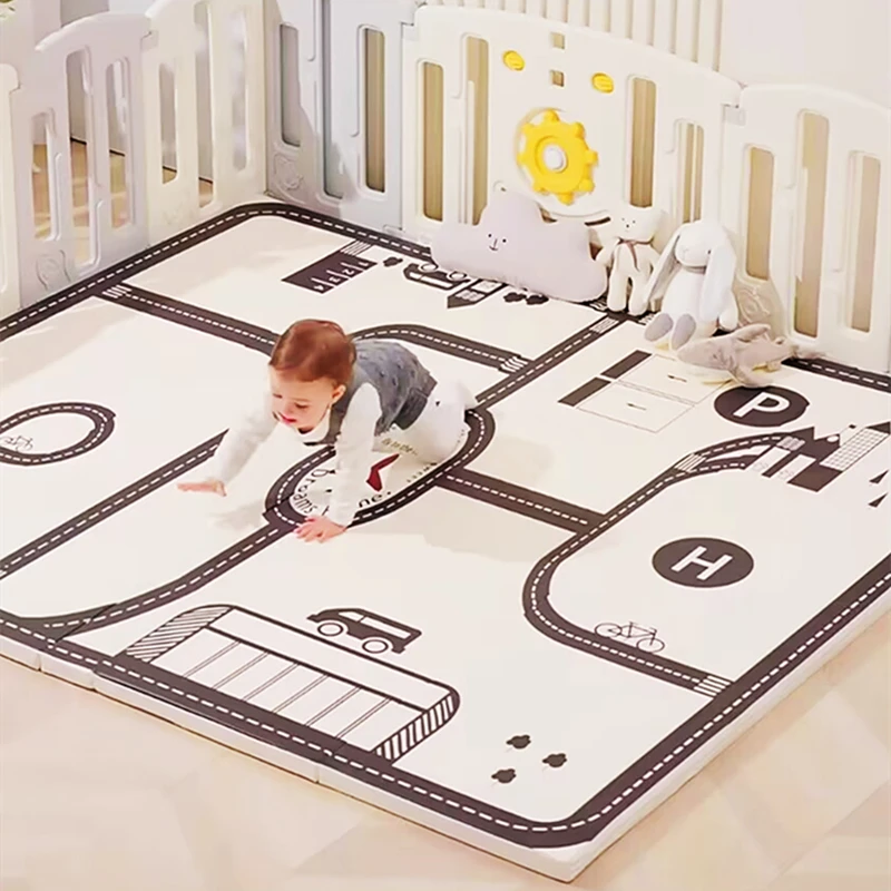 Baby Play Mat Waterproof Soft  - Kids Yoga Education ulasan dan harga
