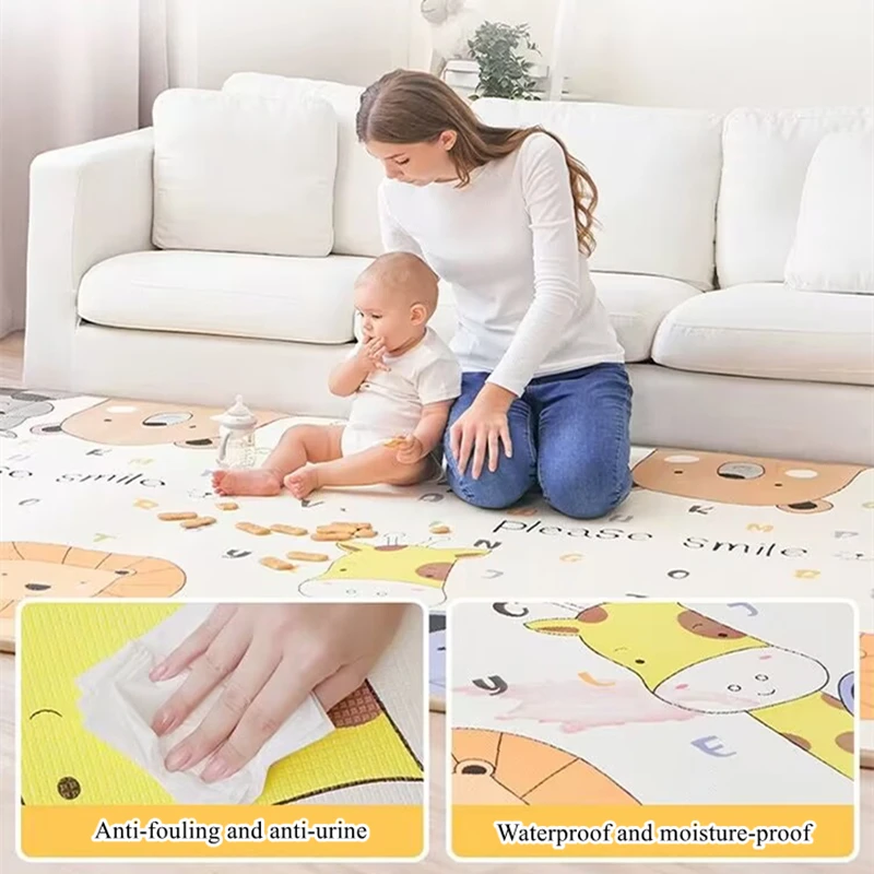 Baby Play Mat Waterproof Soft  - Kids Yoga Education ulasan dan harga
