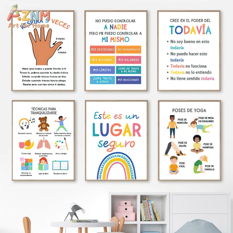 AZNM Spanish Kids Mental Healt - Kids Yoga Education ulasan dan harga